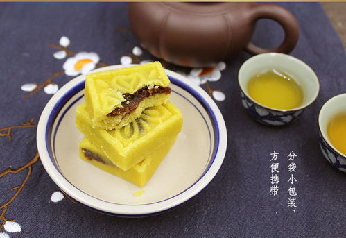 味佳林上海特产豆沙馅绿豆糕500g休闲茶点心饼传统糕点礼盒绿豆酥